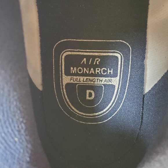 Nike Air Monarch IV Shoes White Silver Blue 415445-102 Men's 12 *LEFT SHOE ONLY* - Picture 9 of 10